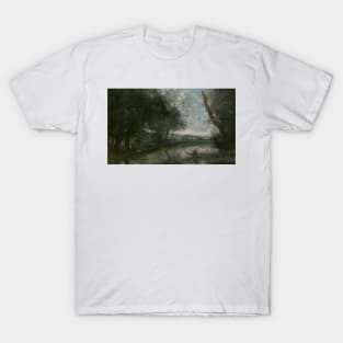 Landscape by Jean-Baptiste-Camille Corot T-Shirt